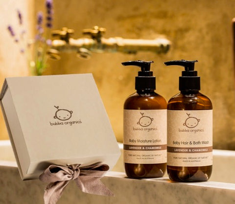 LAVENDER & CHAMOMILE BABY BATH & BODY GIFT BOX