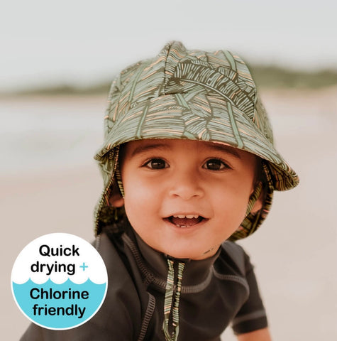 Boys Beach Legionnaire Hat UPF50+ Tropic Print SS21