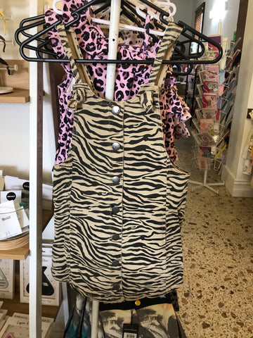 Zebra Pinafore