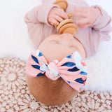 Peony Rose  Bow Knot Headband
