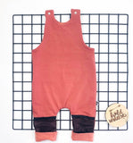 Rust Reversible Romper