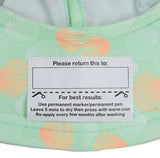 Girls Beach Legionnaire Hat UPF50+ Seashell Print SS21