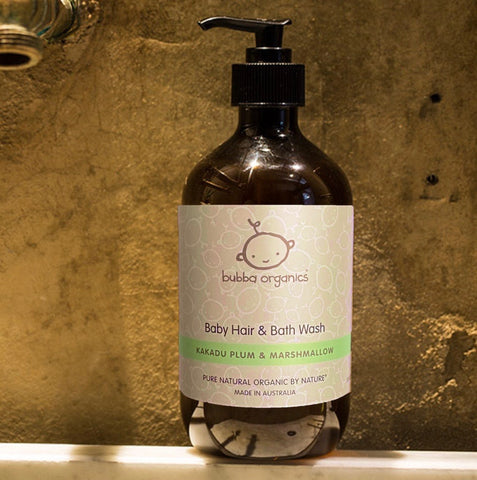 KAKADU PLUM & MARSHMALLOW BABY HAIR & BATH WASH 500ML
