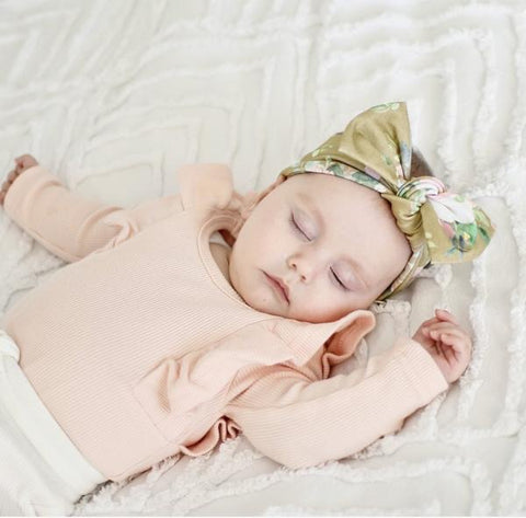 Fern Floral Bow Knot Headband