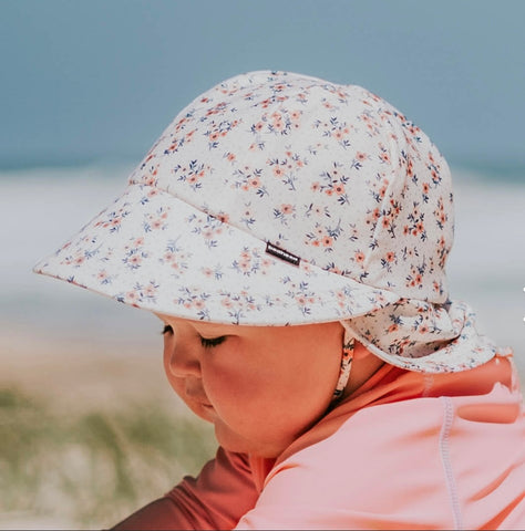 Girls Kids Swim Legionnaire Beach Hat- Floral SS22