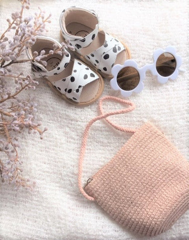 Madison Sandal - Dalmation Print