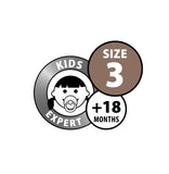 BIBS Colour Night Glow- Size Three | Vanilla 2pack