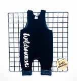 Stone Wash Reversible Romper