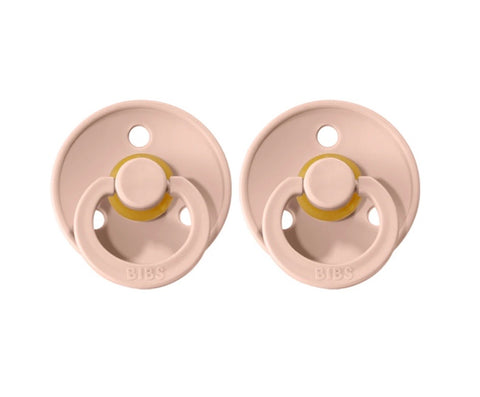BIBS Colour - Size Three | Blush 2pack