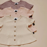 Shell Pink Rib Swing T-shirt SS21