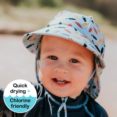 Boys Kids Swim Legionnaire Beach Hat- Surfboard SS22