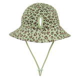 Girls Ponytail Bucket Hat Leopard Print SS21