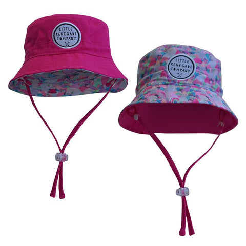 Sugar Mountains Reversible Bucket Hat