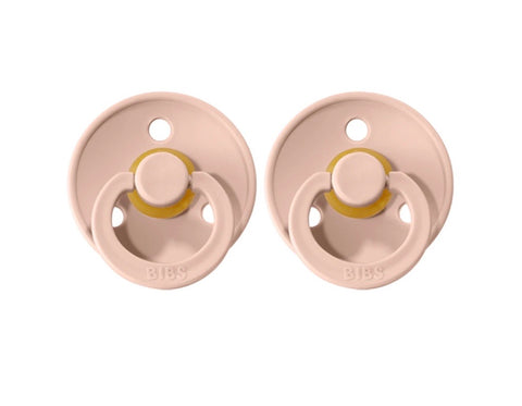 BIBS Colour- Size Two | Blush 2pack