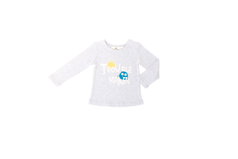 Trouble long sleeve tee