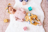Mustard Peony Bow Knot Headband