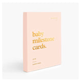 Baby Milestone Cards- Cream