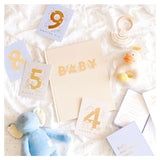 Baby Milestone Cards- Powder Blue