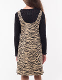 Zebra Pinafore