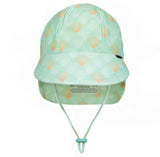 Girls Beach Legionnaire Hat UPF50+ Seashell Print SS21