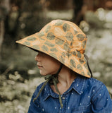 Boys Heritage Explorer Kids Reversible Sun Hat Oakley/ Olive SS21