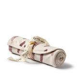 Organic Bunny Rug- Falling Feathers
