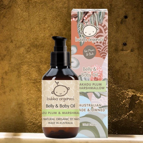 KAKADU PLUM & MARSHMALLOW BELLY & BABY MASSAGE OIL 100ML
