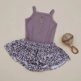 Lilac Rib Singlet Bodysuit SS21