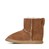 Platinum Baby Bootie- Chestnut