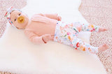 Lilac Floral Bow Knot Headband