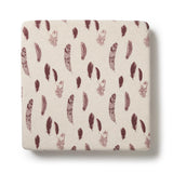Organic Cot Sheet- Falling Feathers
