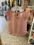 Flora Bunny Tee- Pink