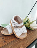 Madison Sandal- white