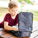 Retro Insulated Lunch Bag