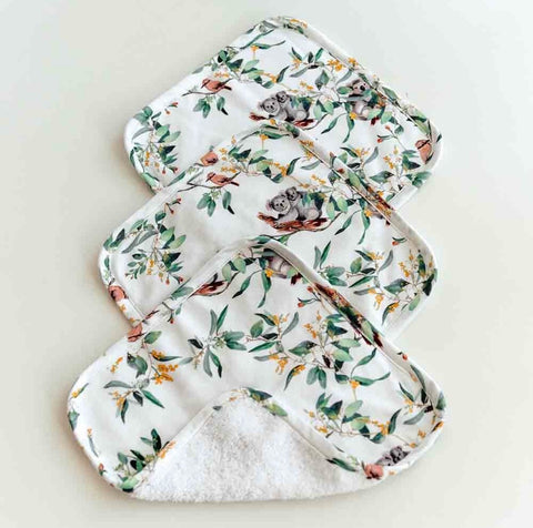 Eucalypt Organic Wash Cloths - 3 Pack