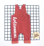 Rust Reversible Romper
