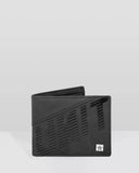 UNIT TRACT MENS WALLET- BLACK