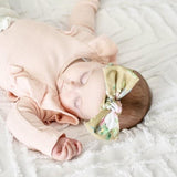 Fern Floral Bow Knot Headband