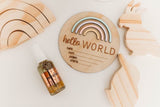Hello World Rainbow Pastels