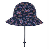 Girls Toddler Bucket Hat Rainbow Print SS21