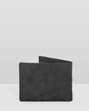 UNIT TRACT MENS WALLET- BLACK