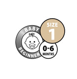 BIBS Colour Night Grow- Size One | Sage 2pack