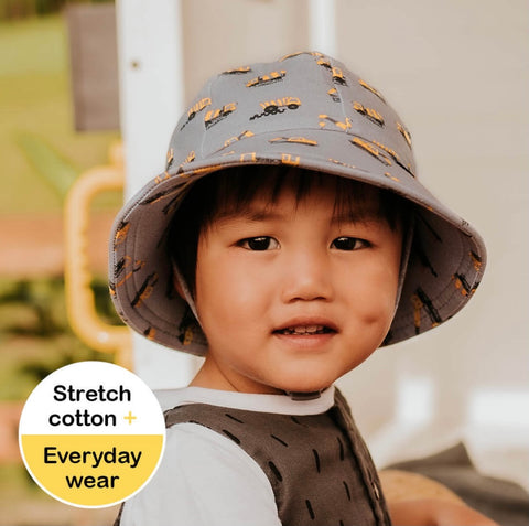 Boys Toddler Bucket Hat Machinery Print SS21