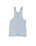 Mallory Pinafore- bleach wash
