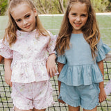 Posy Pink Frilly Shorts