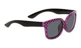 PKM511 PU.SM Mermaid Purple Black Pokkadot Frame/ Smoke lens