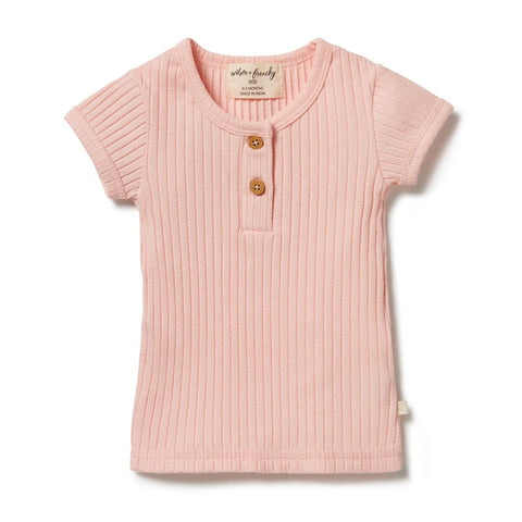 Blush Organic Rib Top SS21