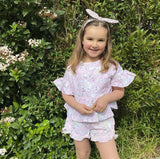 Posy Pink Frilly Shorts