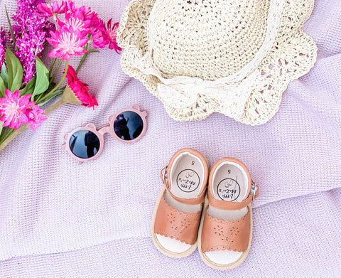 Willow Sandal - Brown Wax Leather