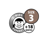 BIBS Colour Night Glow- Size Three | Blush 2pack